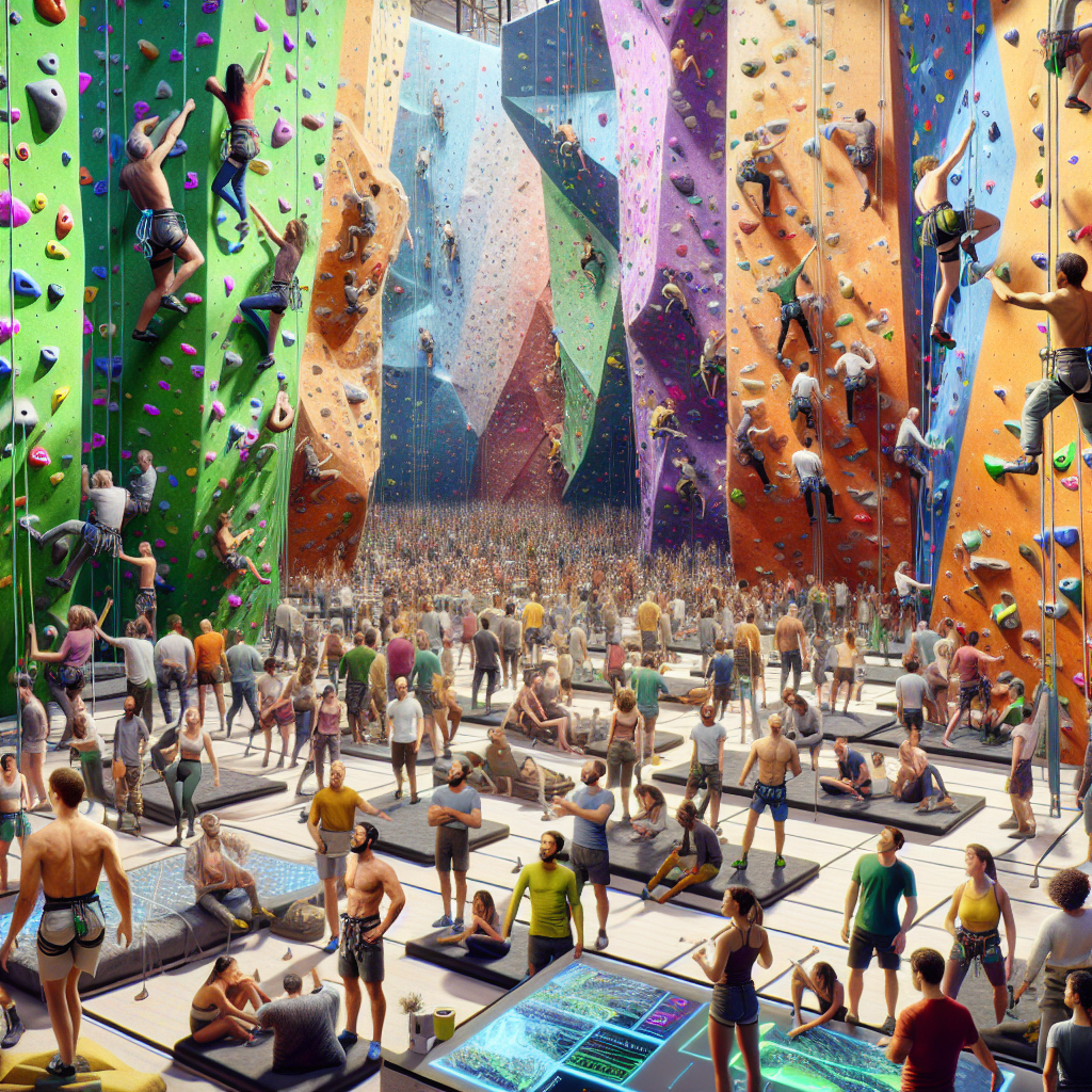 "🎉 Escalade Fun à Montpellier : Action et Aventure en Salle ! 🧗‍♂️"